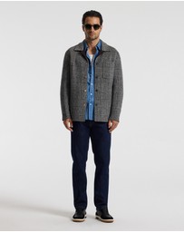 Calibre - Double Faced Wool Shirt Jacket Black