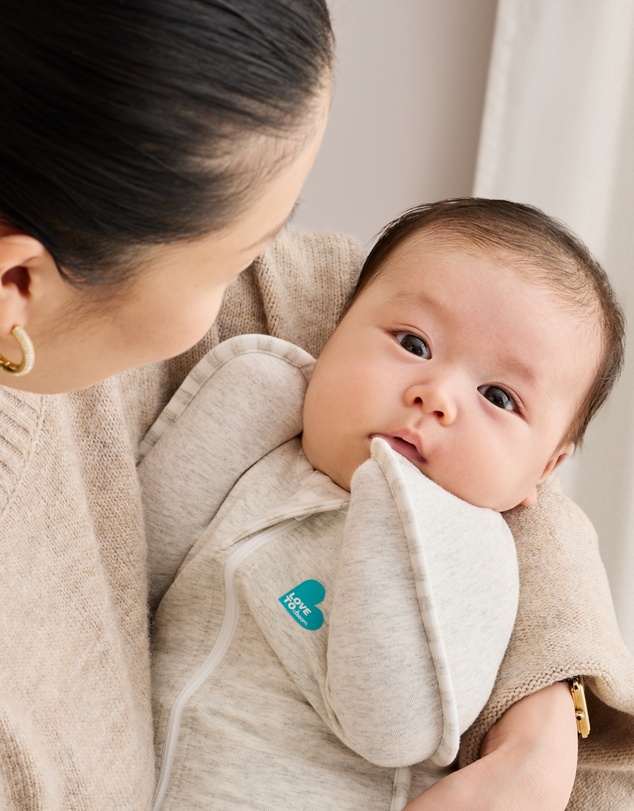 Love to Dream - Swaddle Up 1.0 TOG Stretch Cotton in Sandollar