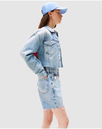 Tommy Jeans - Mom Fit Denim Shorts