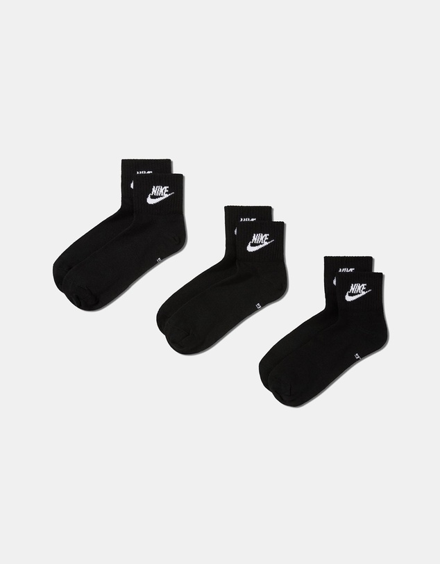 Nike - Everyday Essential Ankle Socks 3-Pack - Unisex