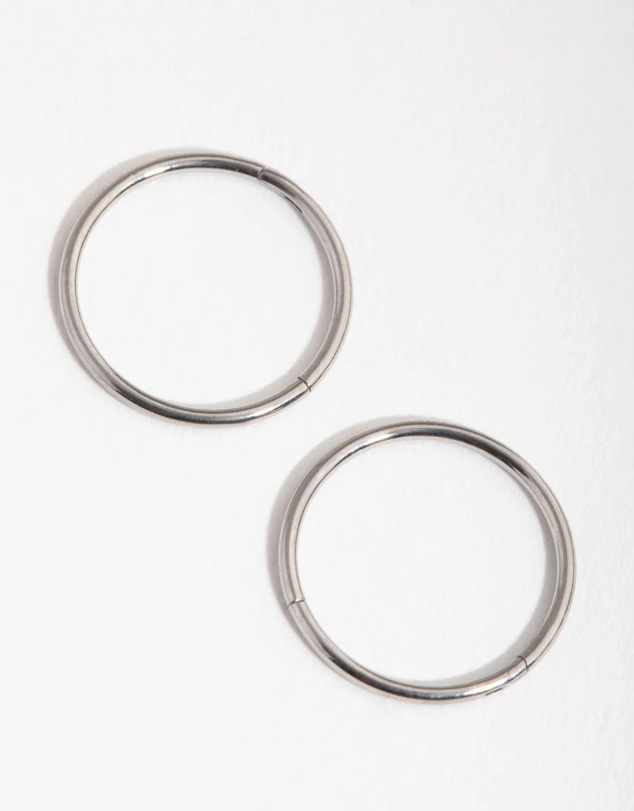 Lovisa - Surgical Steel Fine 10mm Sleeper Earrings