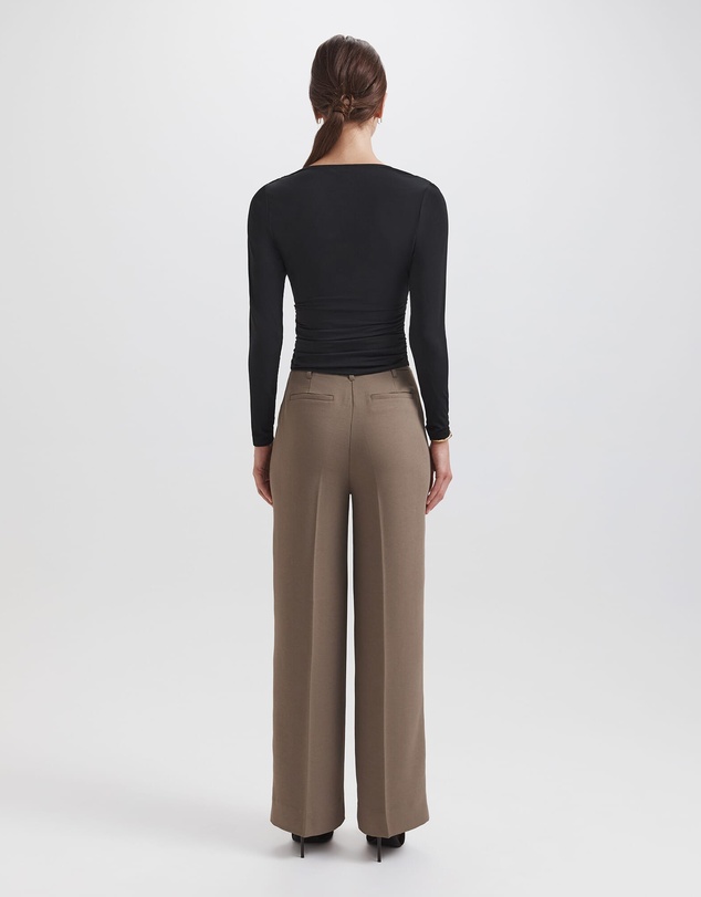 SABA - Serafina Wrap Long Sleeve Top