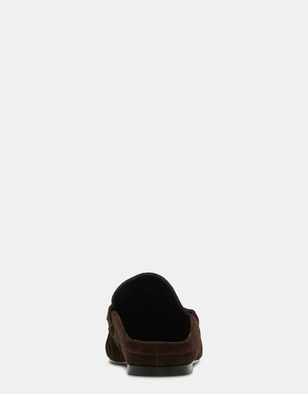 Steve Madden - Rafe Chocolate Brown Suede Loafers