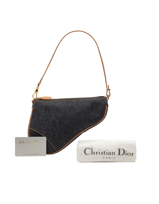 Pre-Loved by Azura Reborn - Pre-Loved Mini Denim Saddle Pochette