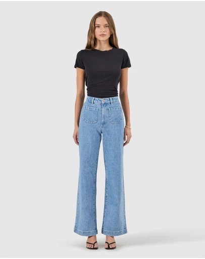 Rolla's - Sailor Jean Long - Lily Blue