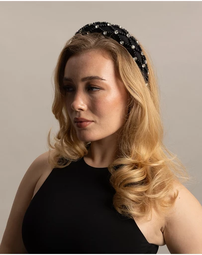 Morgan & Taylor - Clara Headband in Black