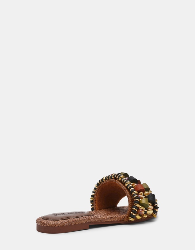 Steve Madden - Marika-B brown raffia