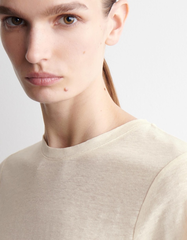 COS - Crew-Neck Linen T-Shirt