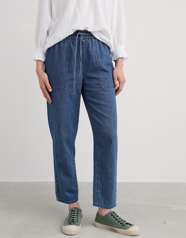 Seasalt - Seasalt Cornwall Blue Sholl Joggers