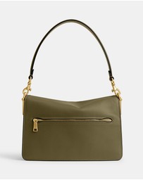 Coach - Soft Grain Leather Chain Tabby Shoulder Bag With Chain
