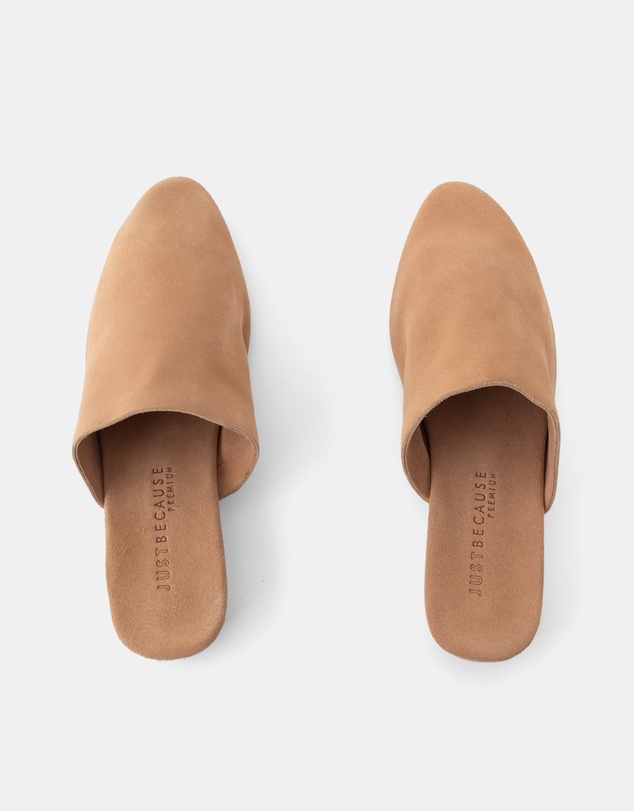 Just Because - Morjim Leather Flats