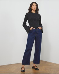 Atmos&Here - Frankie Pleat Knit Top