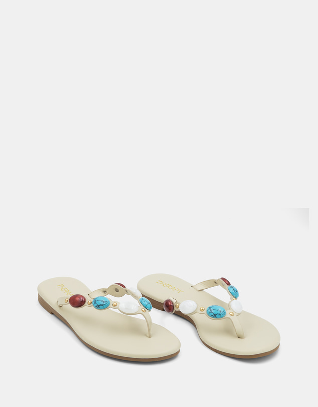 Therapy - Barth Gemstone Thong Sandal