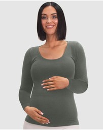 B Free Intimate Apparel - Maternity Bamboo Long Sleeve Top