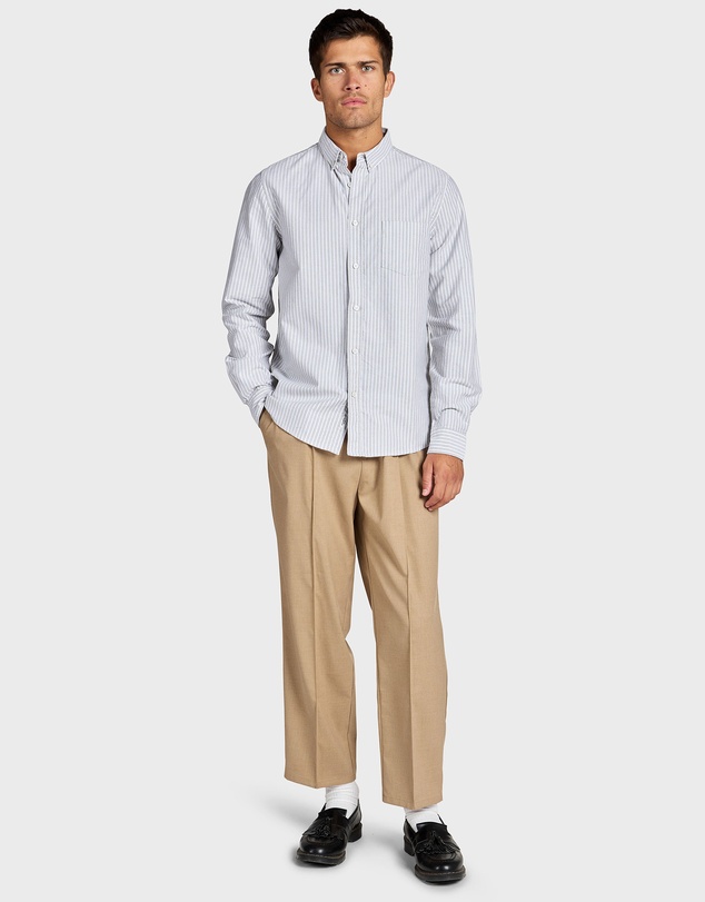 Academy Brand - Dillon Stripe Oxford Shirt