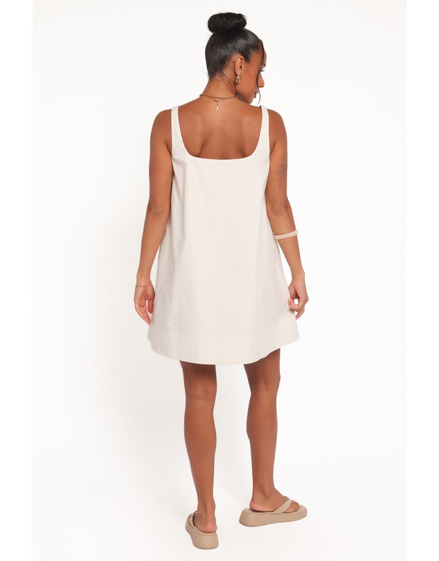 Petal & Pup - Kora Mini Dress - Chalk White