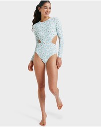 Roxy - Womens Dream Floral One Piece Rash Vest