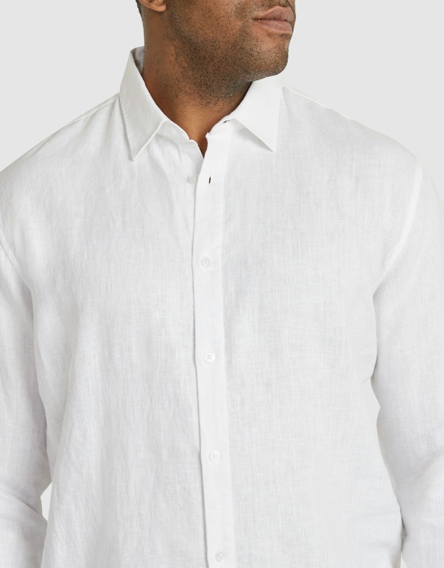 Johnny Bigg - Resort Relaxed Fit Linen Shirt