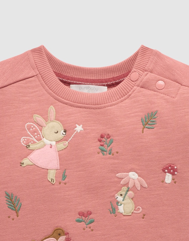 Purebaby - Embroidered Windcheater -Kids-Babies