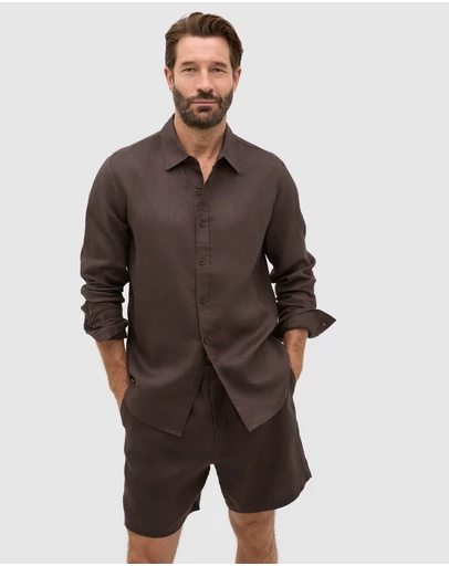 Seed Heritage - L/S Linen Shirt