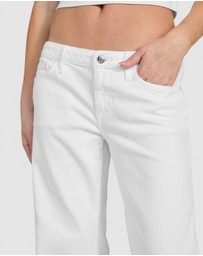 GUESS - Low Rise Slouchy Jeans