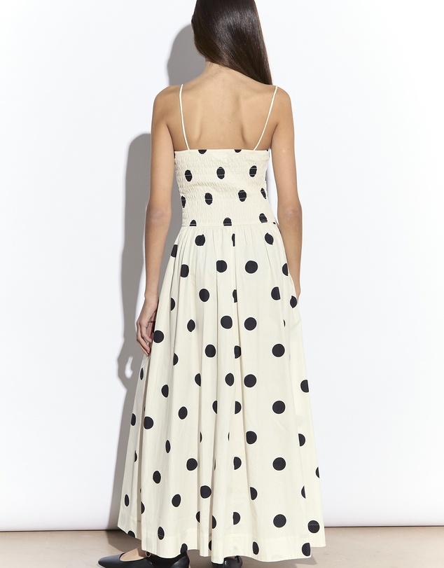 Glamorous - Shirred Dropped Waist Midi Dress