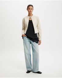 Cotton On - Bay Moto Jacket
