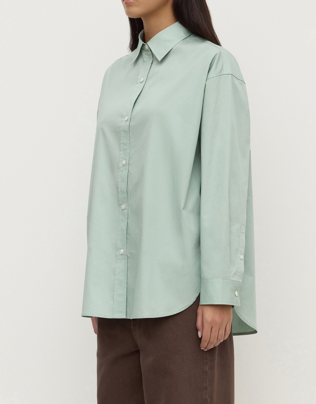 Assembly Label - Marigold Poplin Long Sleeve Shirt