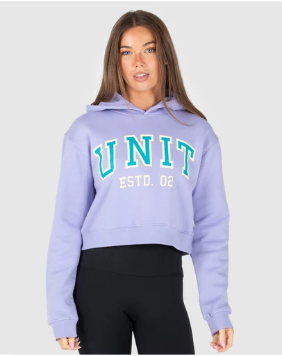 UNIT - UNIT Championship Ladies Cropped Pullover Hoodie
