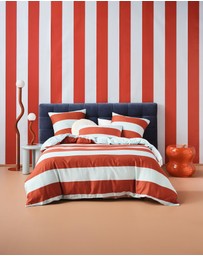 Linen House - Rugby Stripe European Pillowcase