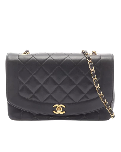 Pre-Loved by Azura Reborn - Pre-Loved Medium Lambskin Diana Flap