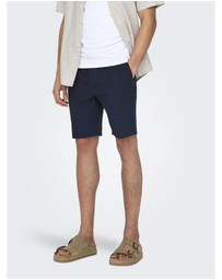 Only & Sons - Linus Linen Blend Shorts