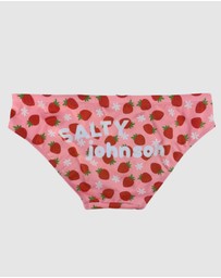 Salty Johnson - Strawberry Kisses Briefs