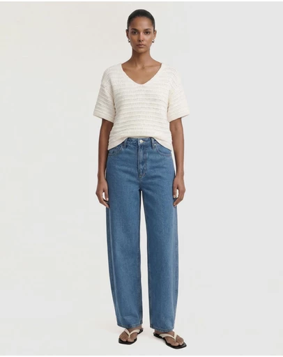 Staple the Label - Saskia Chunky Knit Top