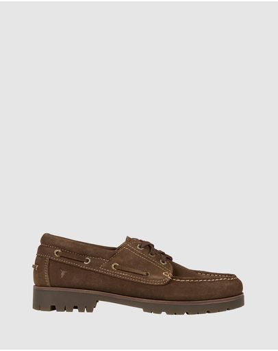 Dark Brown Suede