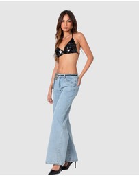 EDIKTED - Sabina Sequin Bralette