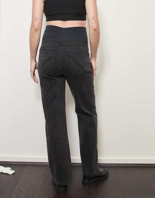 Soon Maternity - Straight Leg Overbelly Jeans