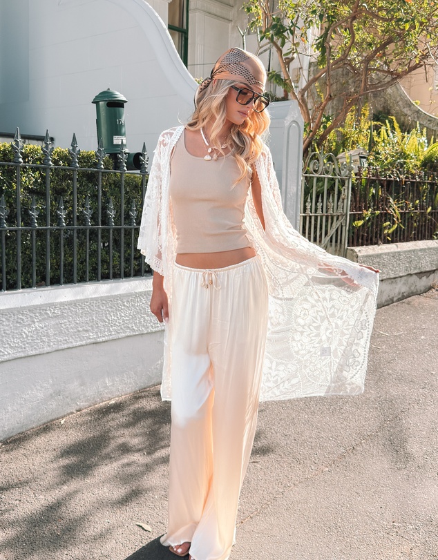 Esther & Co - Selandra Pants - Cream