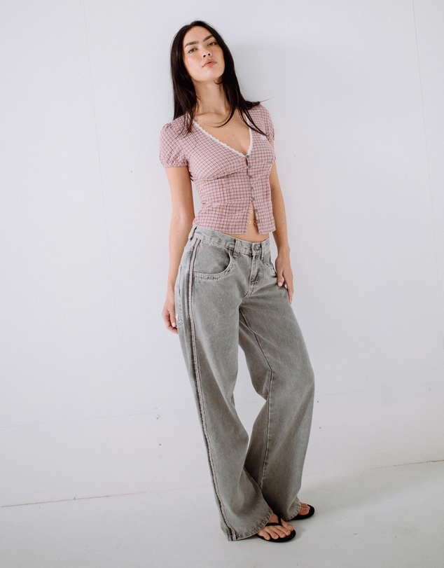 Rusty - Flip Mommy Low Rise Baggy Jean