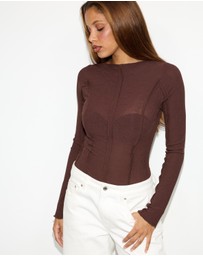 Dazie - Afters Long Sleeve Top