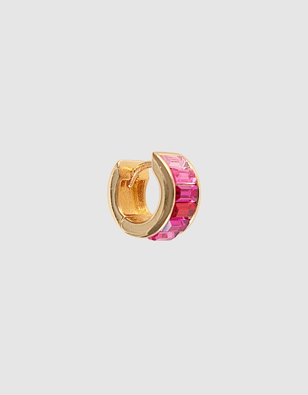 FAIRLEY - Pink Ombre Crystal Huggies