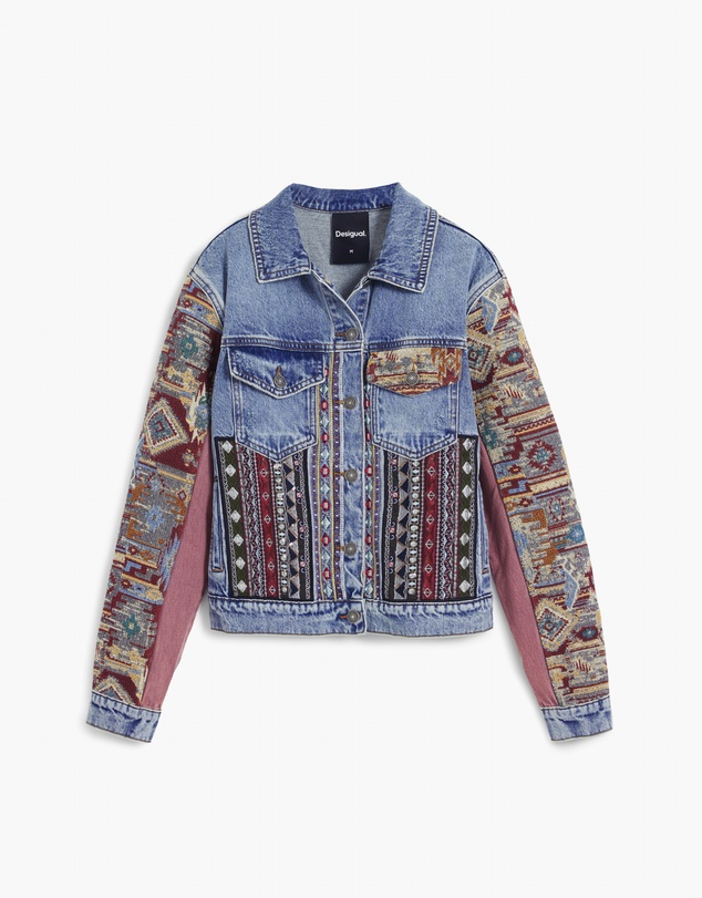 Desigual - Boho Denim Trucker Jacket