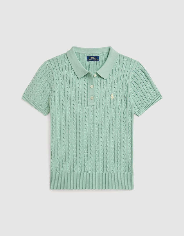 Polo Ralph Lauren - Mini-Cable Cotton Polo Sweater - Teens