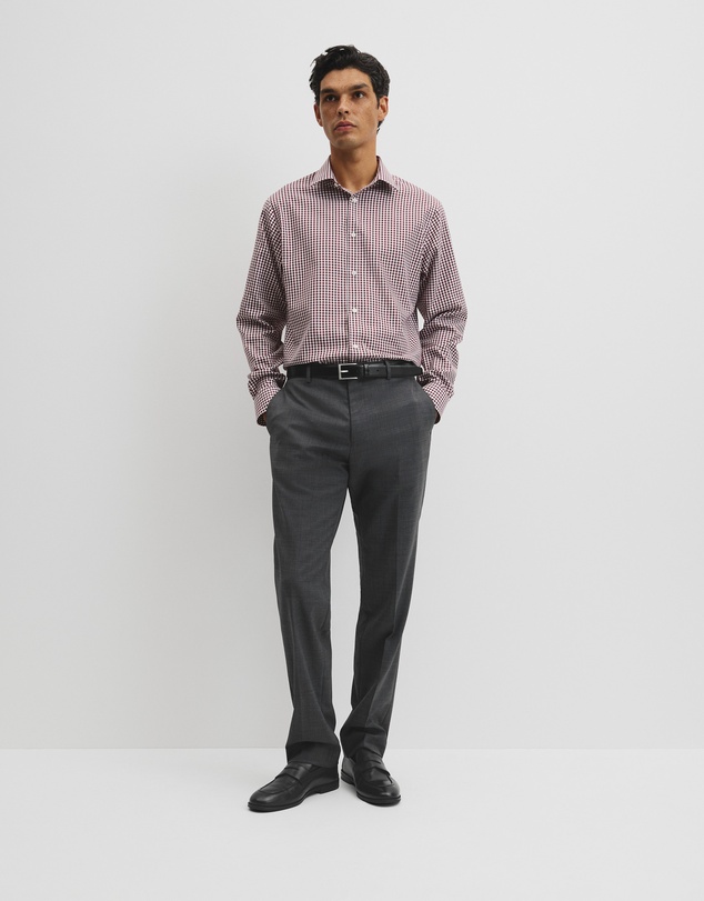 Country Road - Regular Fit Gingham Travel Shirt