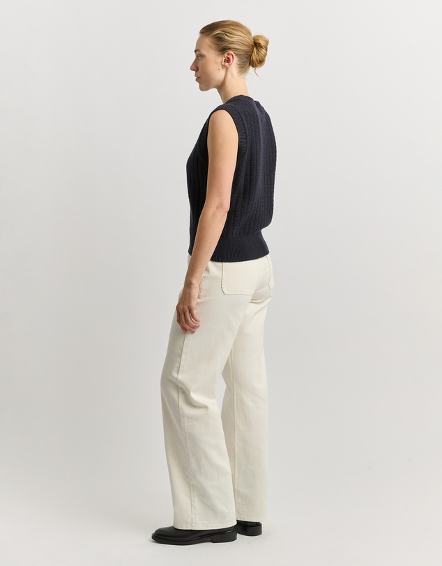 Toorallie - Grid Knit Vest