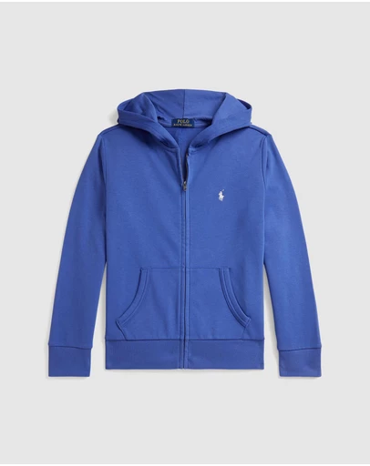 Polo Ralph Lauren - Logo French Terry Full-Zip Hoodie - Teens