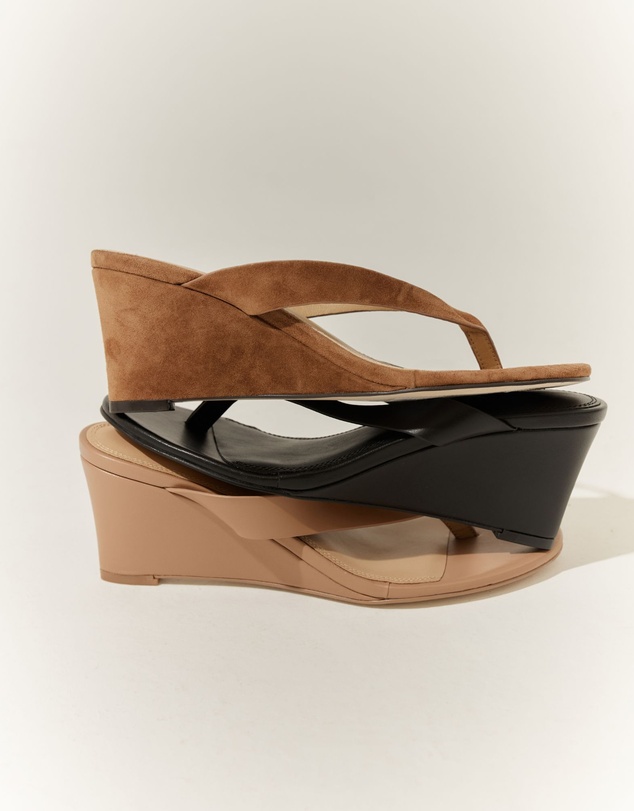 Siren - Charlize Thong Wedges