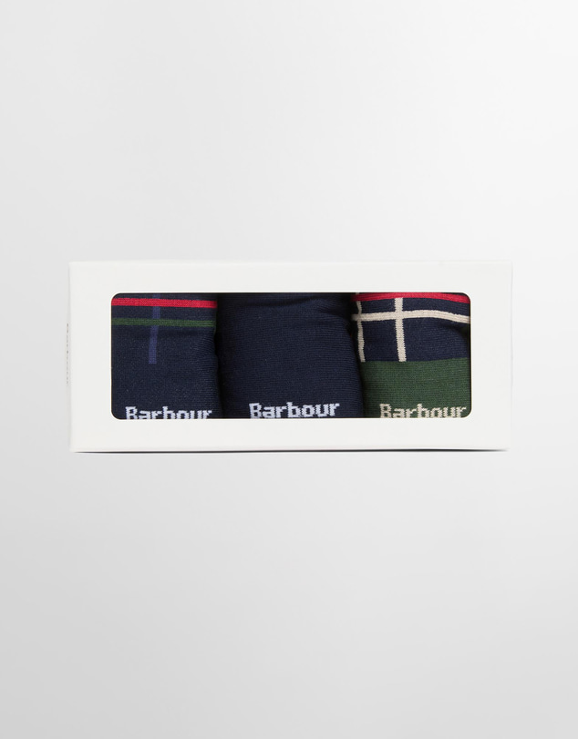 Barbour - Tartan Socks Gift Box