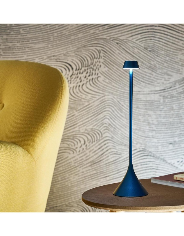 Lexon - Lexon Steli Shade Infinitely Pairable Table Lamp - Blue