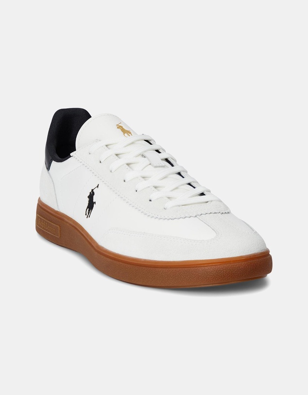 Polo Ralph Lauren - Bedford Leather-Suede Sneakers - Men's